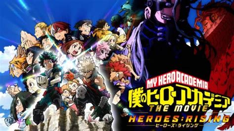 My Hero Academia The Movie 2 Heroesrising Arriva Su Netflix Anidaily