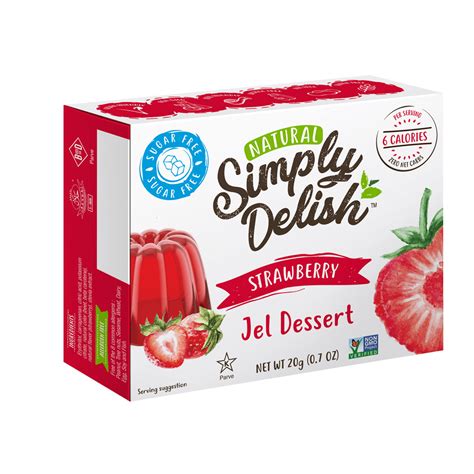 simply delish strawberry jel dessert 20g miss spelt s organics