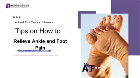 Ppt Tips On How To Relieve Ankle And Foot Pain Powerpoint