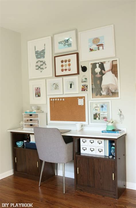 Gallery Wall Updates In Bs Office Space Diy Playbook Home Office
