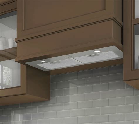 28 In Ducted Stainless Steel Undercabinet Range Hood Insert With Nigh