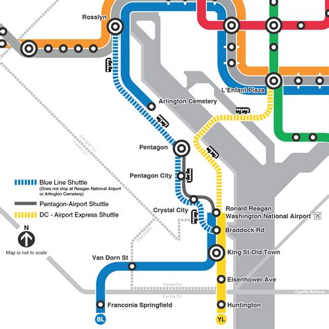 Wmata Dc Metro Map