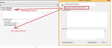 Signature And Signing Date Adobe Support Community