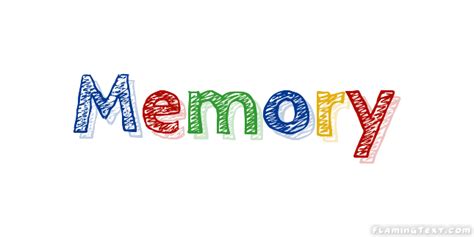 Memory ロゴ フレーミングテキストからの無料の名前デザインツール