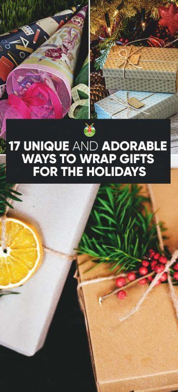 17 Unique And Adorable Ways To Wrap Ts For The Holidays