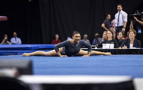 UCLA gymnastics heads to Super Six after standout semifinal routines 