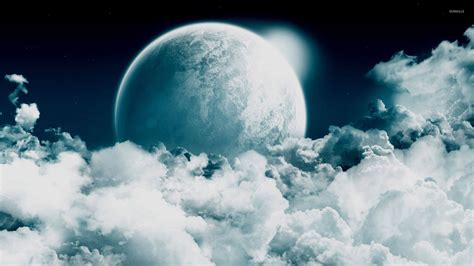 Moon Cloud Wallpapers Wallpaper Cave