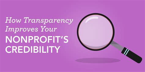 How Transparency Can Boost Your Nonprofits Credibility Amplifi