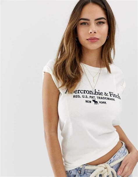 Abercrombie Fitch T Shirt With Logo Abercrombie And Fitch Outfit