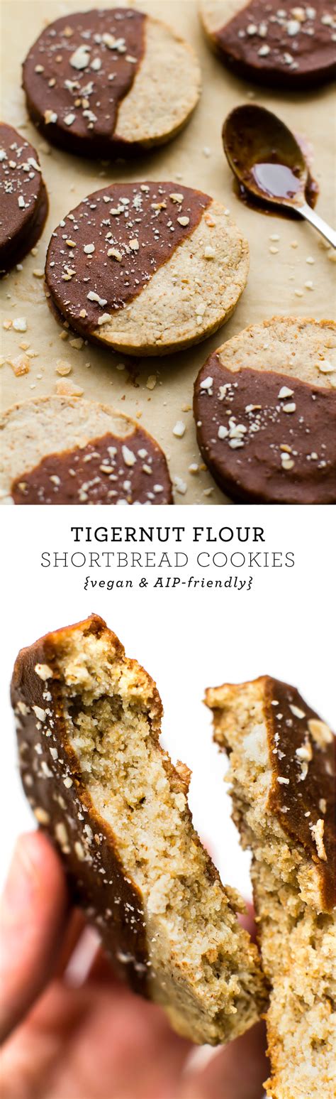 Tigernut Flour Shortbread Cookies Vegan Paleo AIP Brownie Desserts