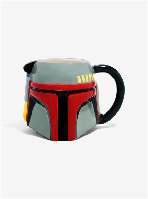 Star Wars Boba Fett Figural Mug Star Wars Mugs Star Wars Boba Fett Mugs