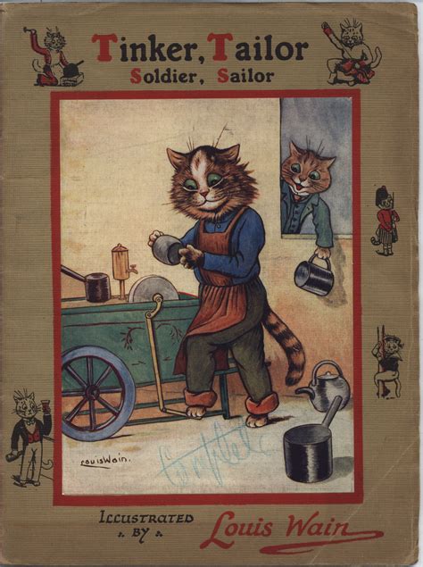 Louis Wain From Tinker Tailor Soldier Sailor Raphael Tuck And Sons