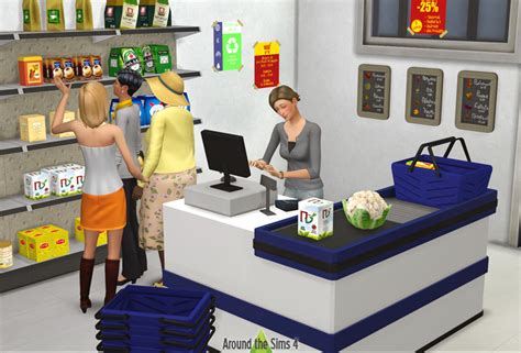 Around The Sims 4 Custom Content Download Grocery