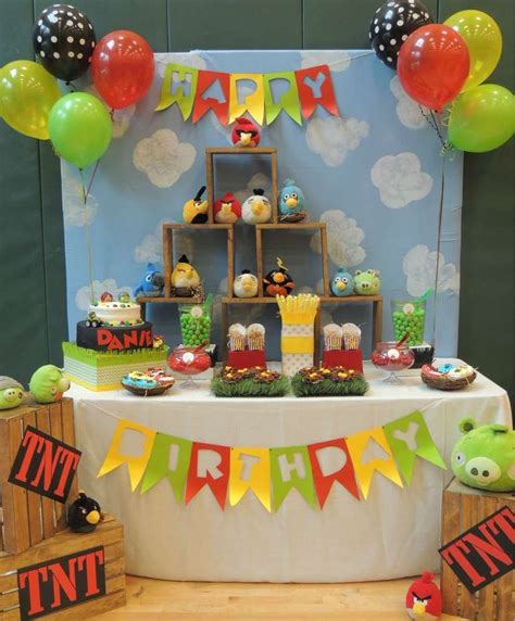Amazing Angry Birds Birthday Party See More Party Ideas At