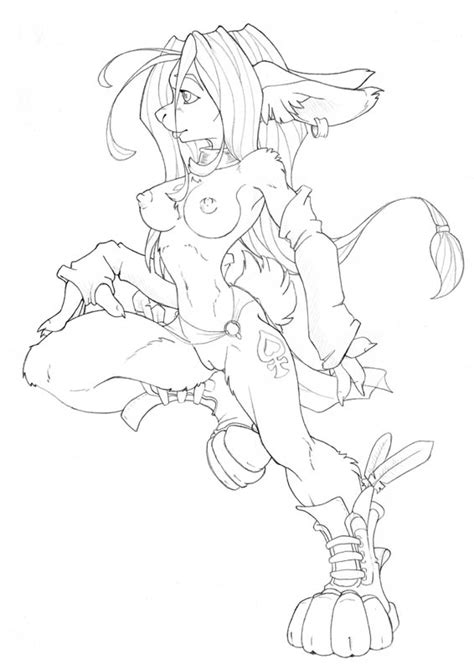 Rule 34 2006 Anthro Black And White Boots Breasts Claws Clothed