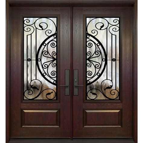 Double Entry Door 34 Size Wrought Iron Design Sydney Ferrumtech