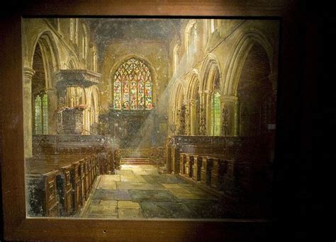 Painting Of Medieval Church Painting Medieval Art