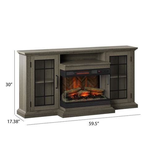 Three Posts Aubriella Tv Stand For Tvs Up To 65 With Fireplace