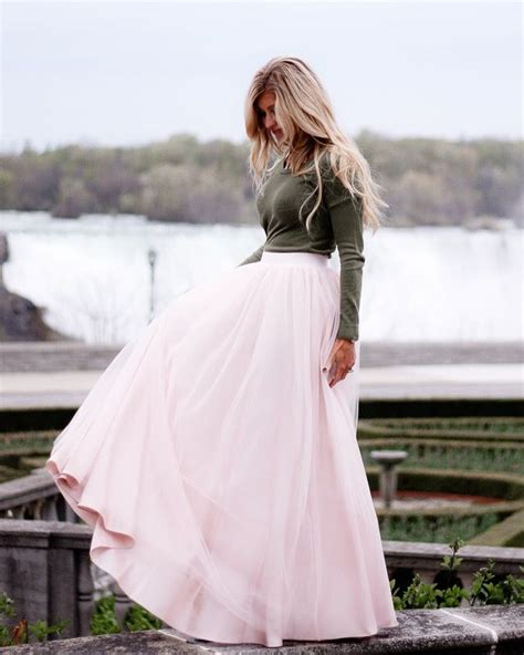 Classic Maxi Tulle Skirt In Blush Pink By Bliss Tulle With Images