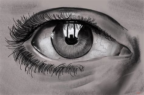 Eyes are so expressive, a giveaway to our emotions. Trying to learn to draw realistic eyes. What do you think ...