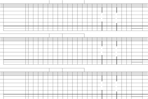 Trivia Score Sheet Template