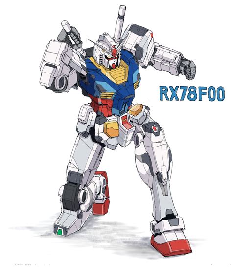 Rx 78 2 And Rx 78f00 Gundam And 1 More Drawn By Jugonsushi Danbooru