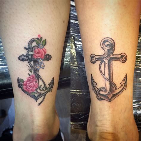 Matching Tattoos Anchors Matching Tattoos Tattoos For Guys Matching Relationship Tattoos