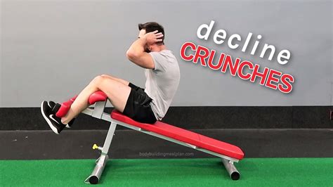 How To Do Decline Crunches Youtube