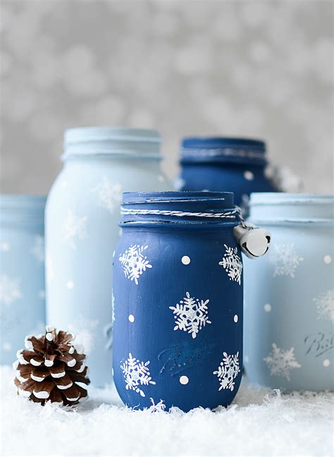 18 Easy Diy Christmas Mason Jar Crafts Inspired Her Way