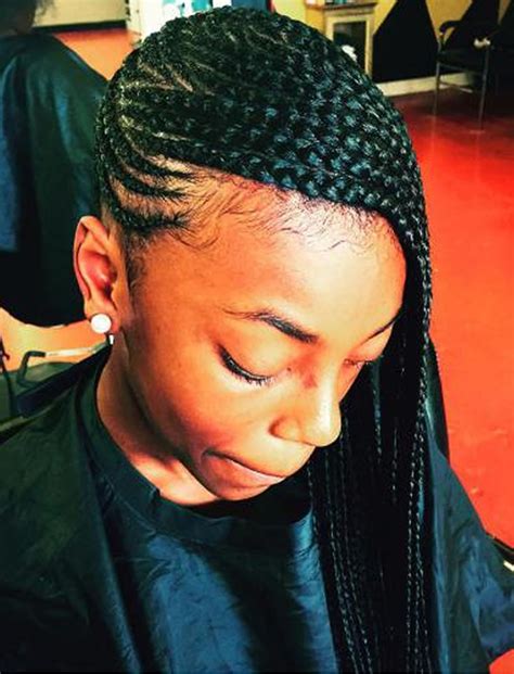 Ghana braids are good ways to protect your hair from the damages of pollution and dust. 25 Incredibly Nice Ghana Braids Hairstyles For All Occasions - Page 3 - HAIRSTYLES
