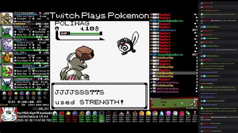 Twitch Plays Pokémon The Gauntlet Crystal Day 3 Hour 0 Youtube