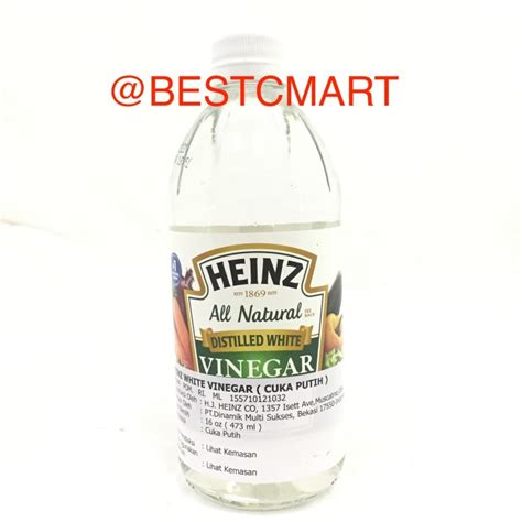Maybe you would like to learn more about one of these? Jual HEINZ DISTILLED WHITE VINEGAR / CUKA PUTIH 473ML ...