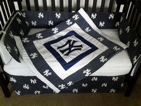 Discover bedding sets on amazon.com at a great price. New custom made New York Yankees Pinstripe baby Crib ...