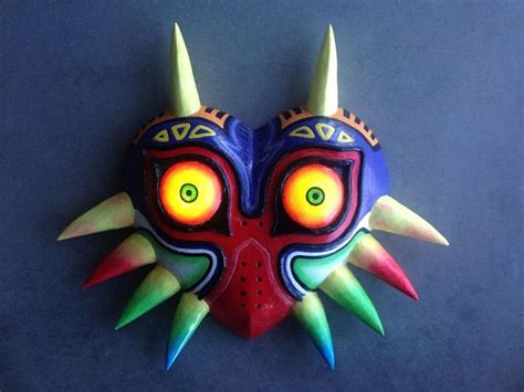 Wearable Led Majoras Mask Replica Legend Of Zelda Skull Etsy Etsy