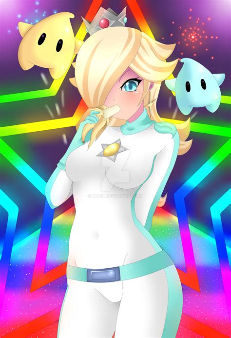 [mario kart 8 deluxe ] rosalina prepares for race by nixiiii on deviantart