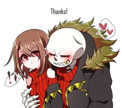 Two Anime Characters Hugging Each Other With The Caption Saying Thanks
