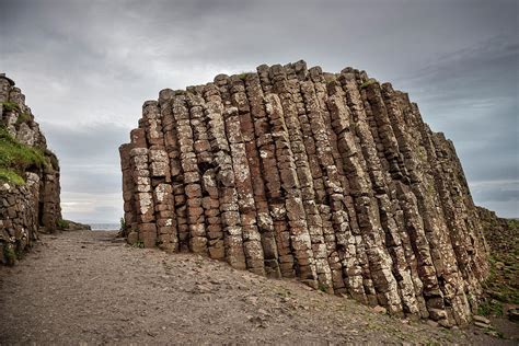 Basalt Pillars Of Giants Causeway Northern Ireland United Kingdom
