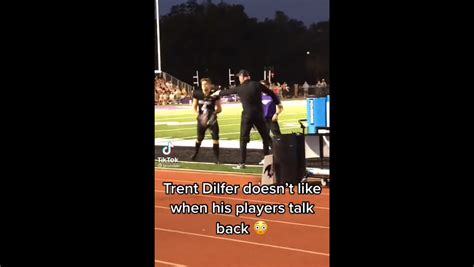 Trent Dilfer Unleashes On Player During Hs Football Game