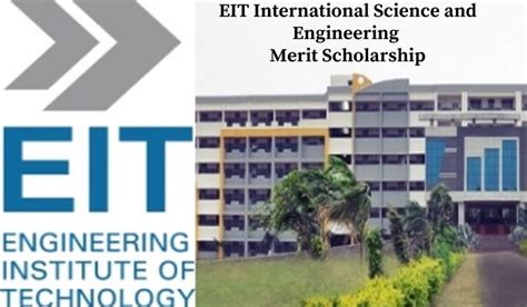 Eit International Science And Engineering Merit Scholarship 2021