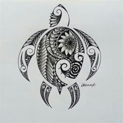Turtle Mandala Sea Life Tattoos Henna Ink Tatau Tattoo Designs