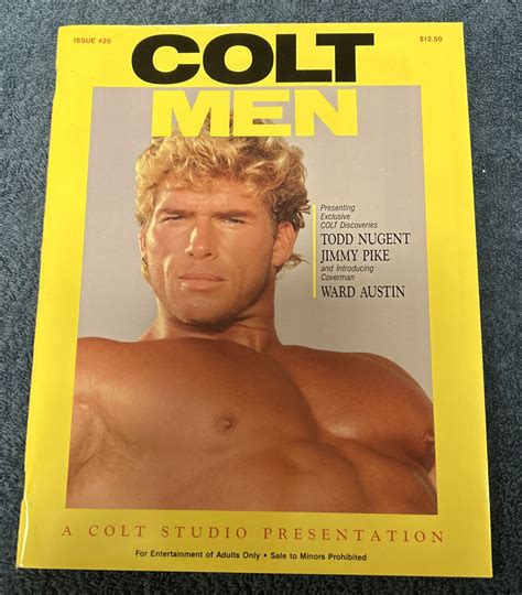 Colt Men Issue 20 1988 Male Gay Muscle Nudes Colt Studio Ebay