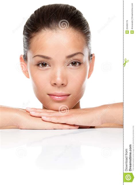 Face Beauty Skin Care Stock Image Image Of Makeup Girl