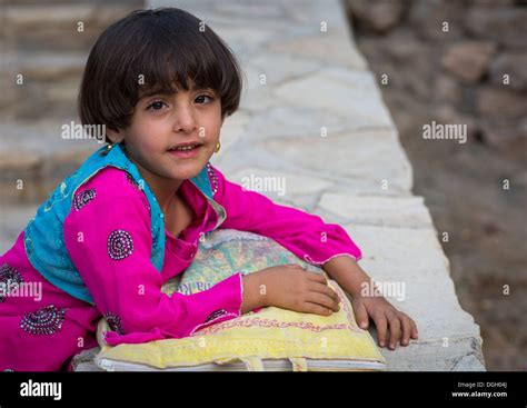 Little Kurdish Girl Palangan Iran Stock Photo Alamy