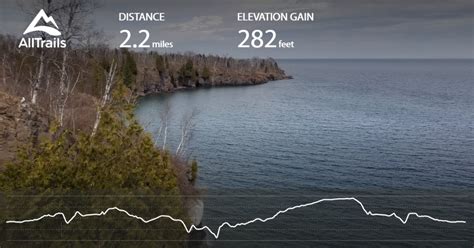 Easy Hike Overlooking Lake Superior Inside Of Gooseberry Falls State