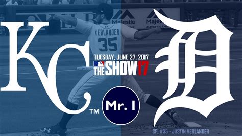 2ND PLACE Kansas City Royals Detroit Tigers MLB The Show 17 YouTube