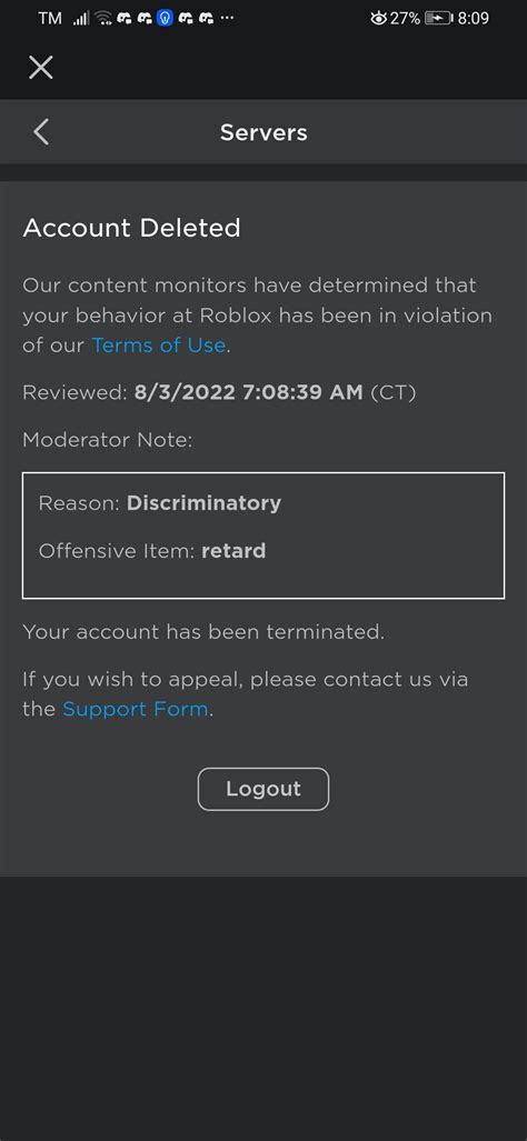 So Roblox Doeant Ban You For Bypassing The N Word But Saying Retard