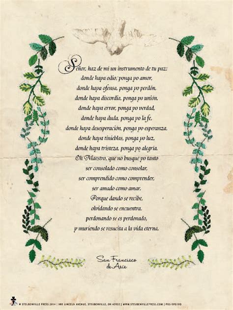 Spanish The Lords Prayer Poster Catholic To The Max Online