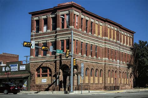 Three Story Vintage Brick Building Photograph By Linda Phelps