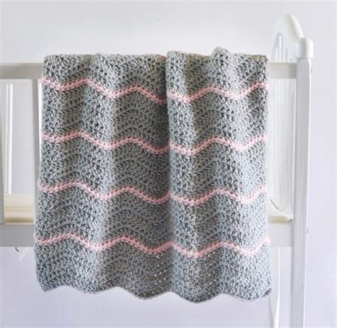 Daisy Farm Crafts Ripple Baby Blanket Pattern Baby Blanket Crochet