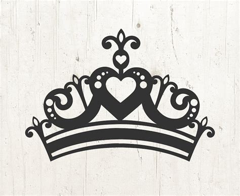 Tiara Svg Crown Svg Princess Crown Svg Cut Files Cute Svg Crowns